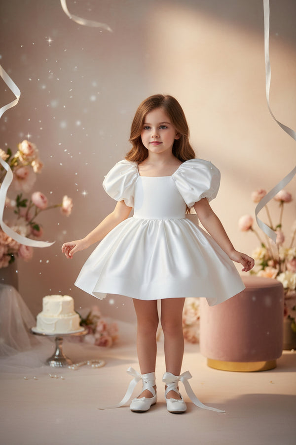 Eloise Dress in White