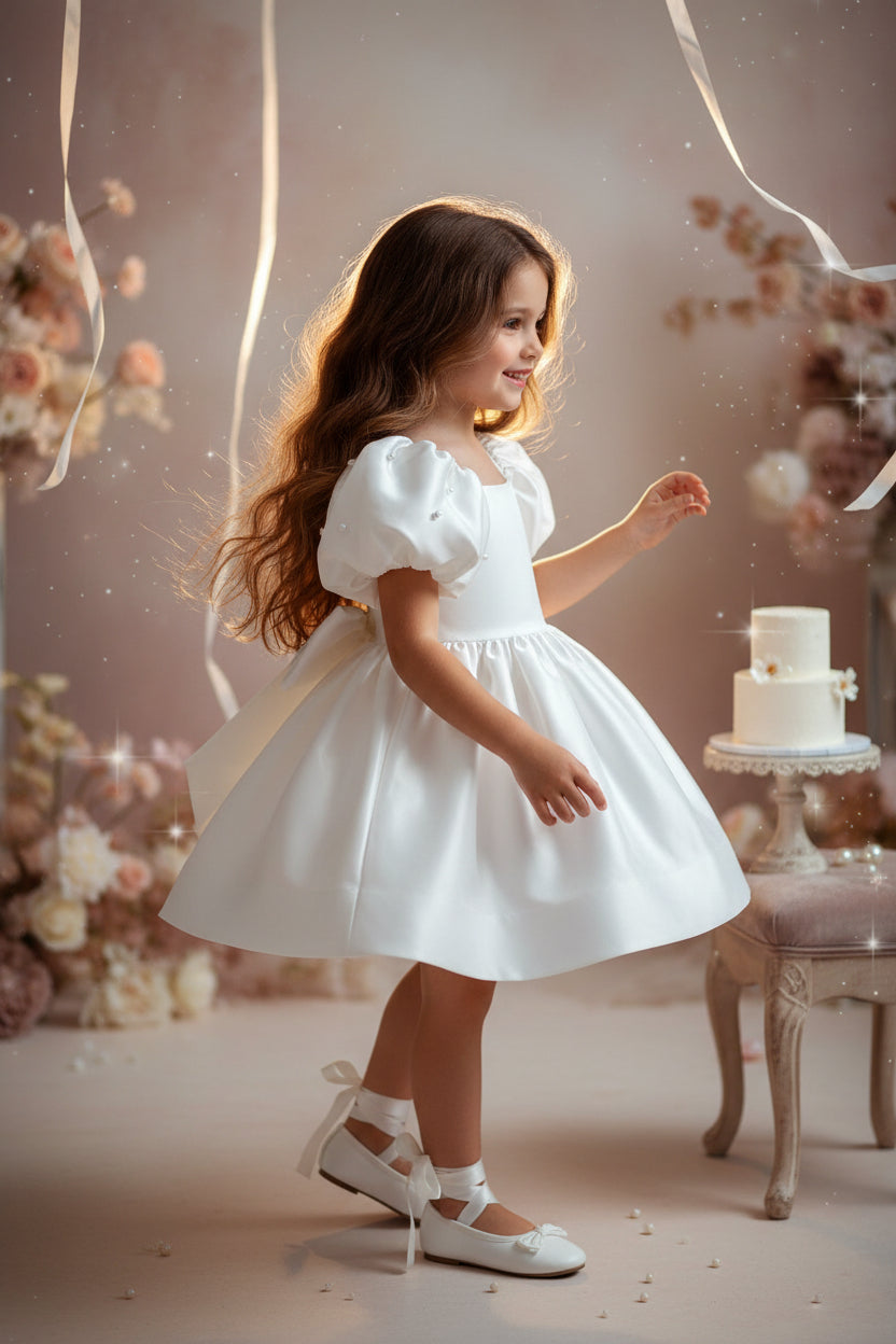 Eloise Dress in White