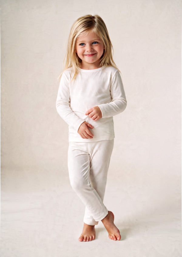 Comfy Cotton Set in White