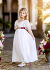 luxury white flower girl dresses for toddlers