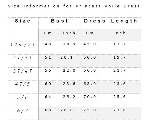 Princess Voile Dress in White