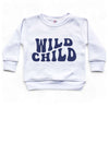 Wild Child Crewneck Sweatshirt Tutu Set