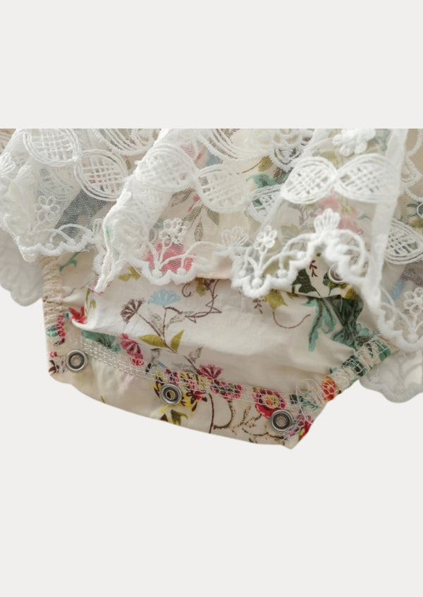 Winnabelle Floral Long Sleeve Romper