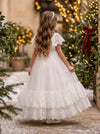 White Lace Special Occasion Dress for Girls | Flower Girl Dresses