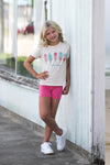 Pink Cream Popsicle Short Sleeve Tee