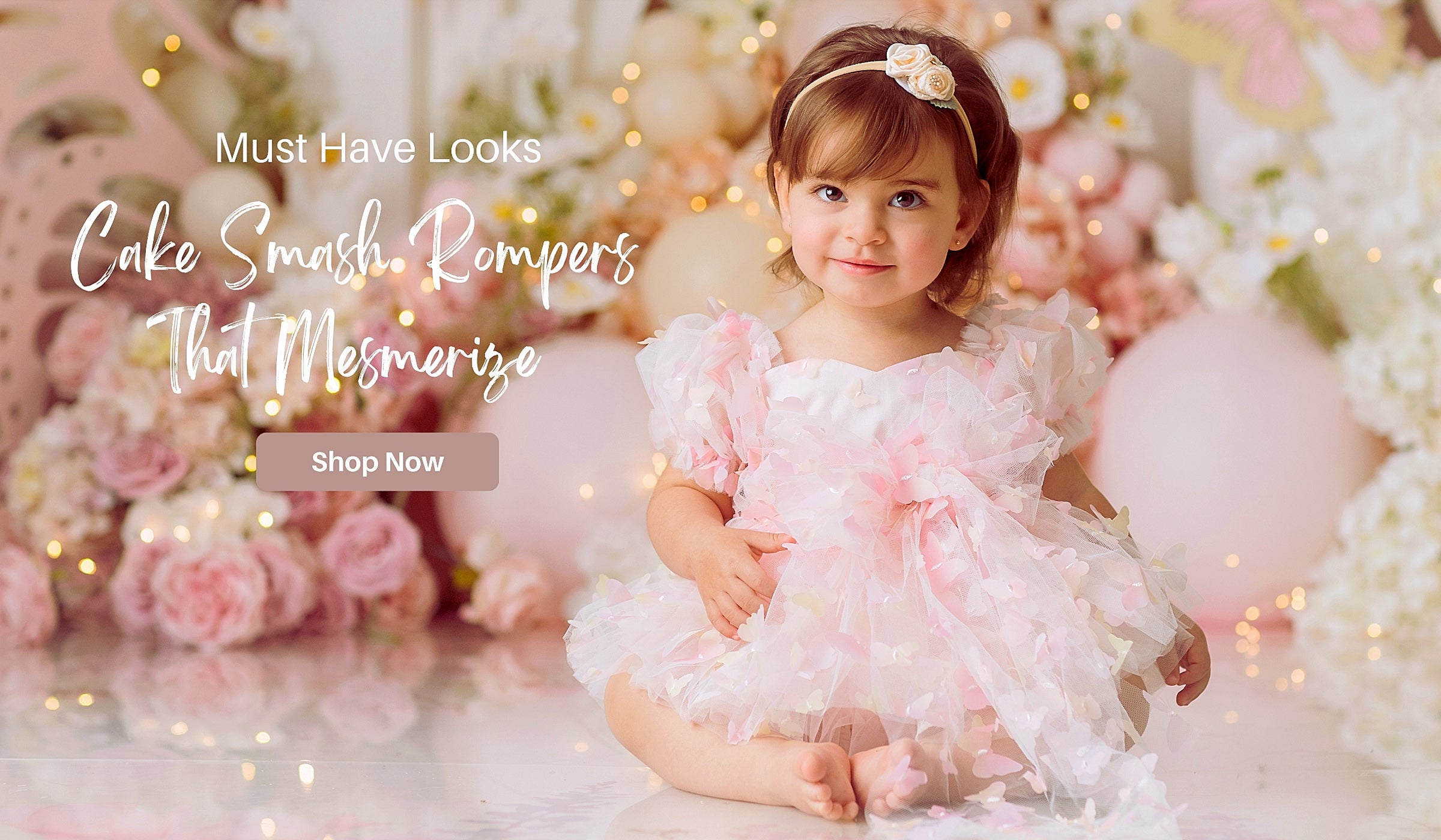 Baby Girl Cake Smash Outfits
