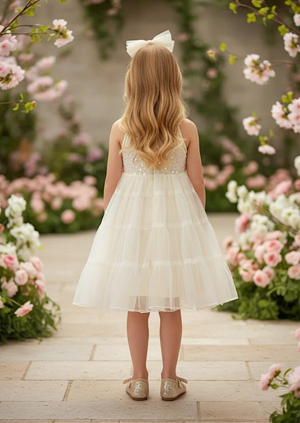 Aerith Dress in Beige - 