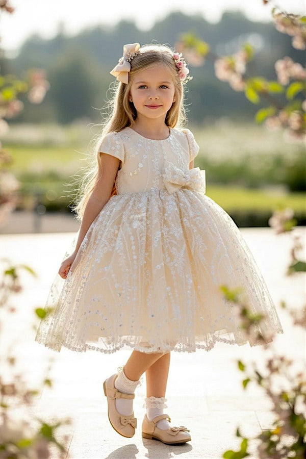 Alerie Dress in Ivory - 