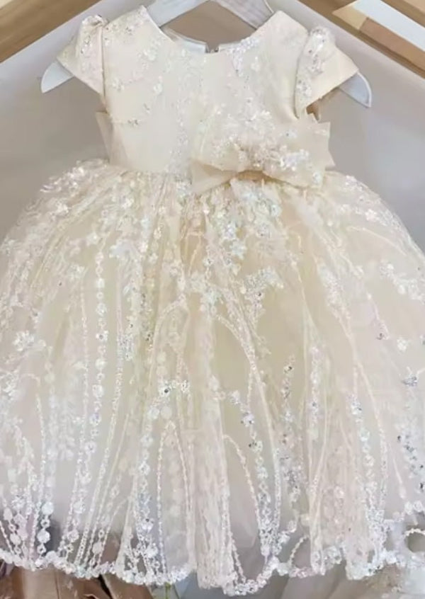 Alerie Dress in Ivory - 