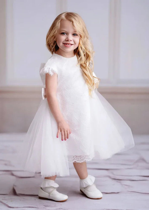 Alexandra White Lace Dress - 