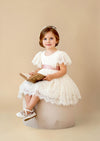 Amanda Dress - Knee Length Lace - 