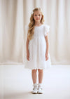 Amber White Lace Dress - 
