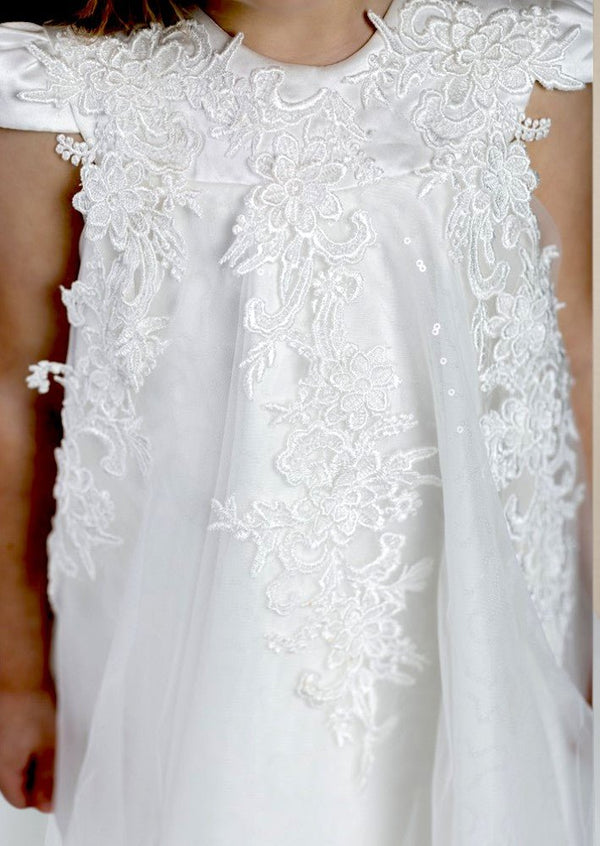 Amelia White Lace Dress - 
