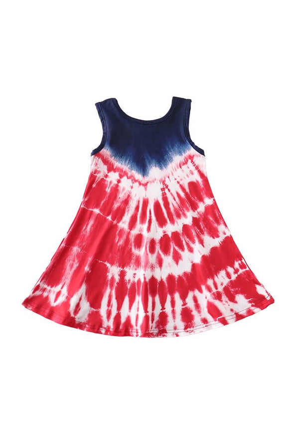 Americana Star‑Spangled Twirl Dress - 