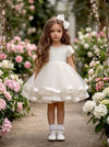Analise Dress White - Girls Wedding Dress - 