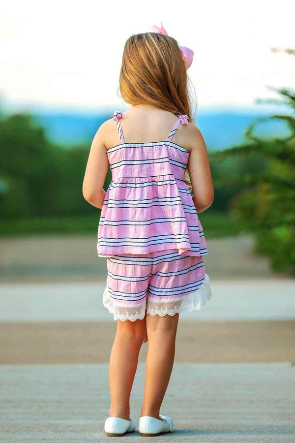 Arizona Pink Shorts Set - 