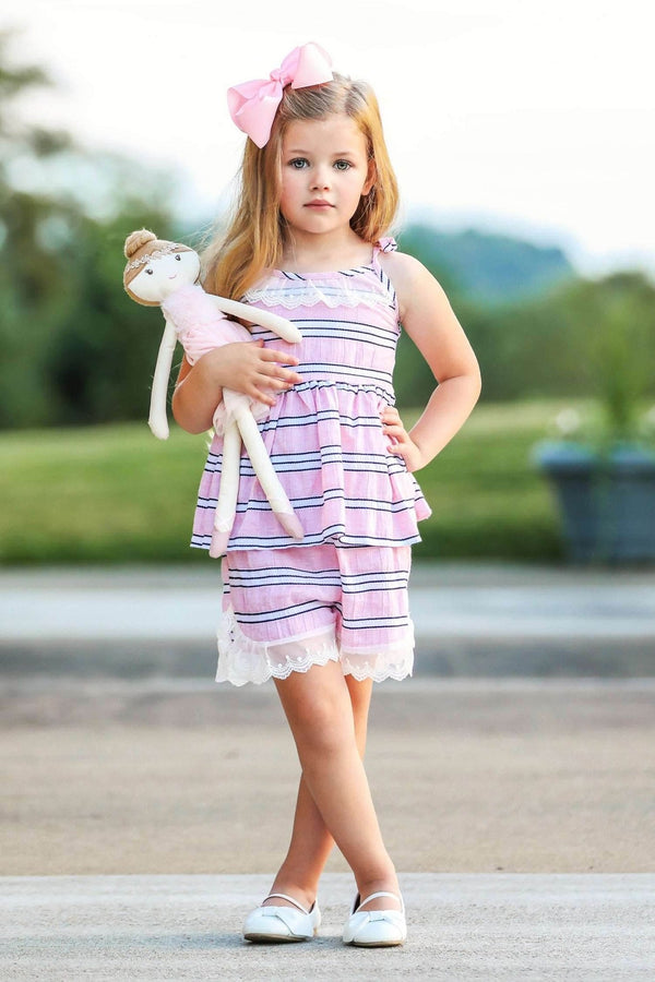 Arizona Pink Shorts Set - 