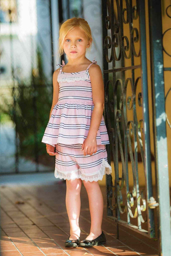 Arizona Pink Shorts Set - 