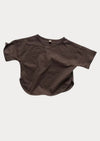 Army Color Round Bottom Boys Tee - 