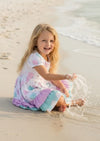 Balloons Twirl Dress Pink Mint - 