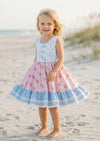girls Sweet Peony Twirl Dress | Girls Floral Boutique Dress