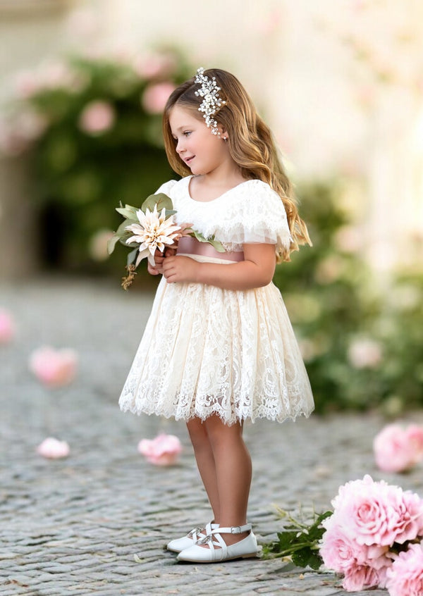 girls lace dress