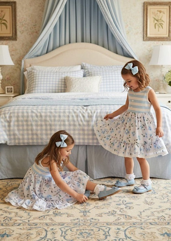 Bluebell Garden Twirl Dress - 