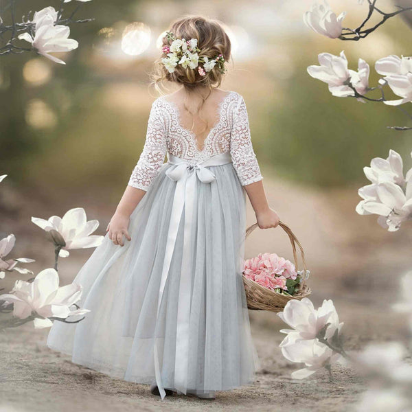 classic flower girl dresses Style 356 Fav stealing special event style has never been so beautiful and affordable BABARONI Graceful Flower Girl Dresses