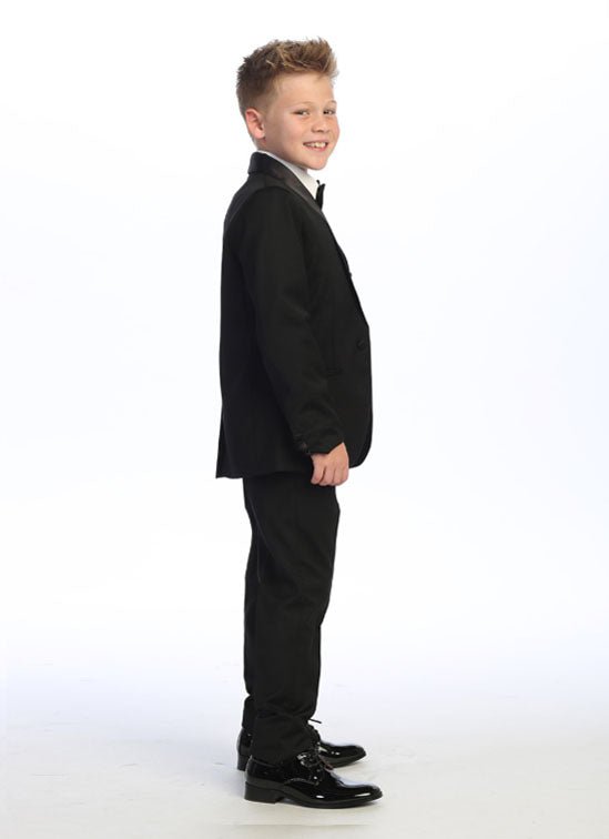 Boys Branford Tuxedo - 5 Piece Black - 