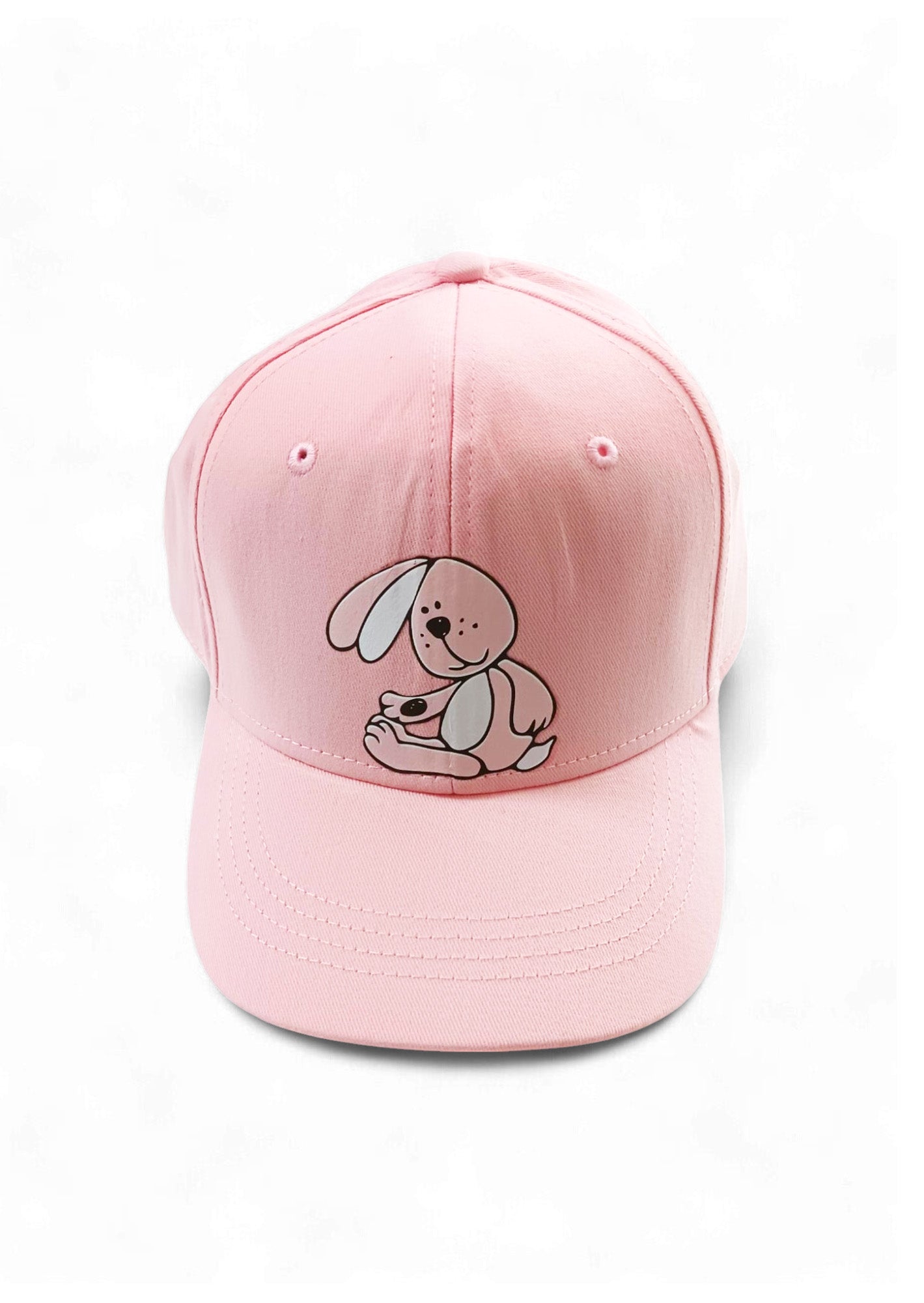 Bunny Baseball Cap in Pink