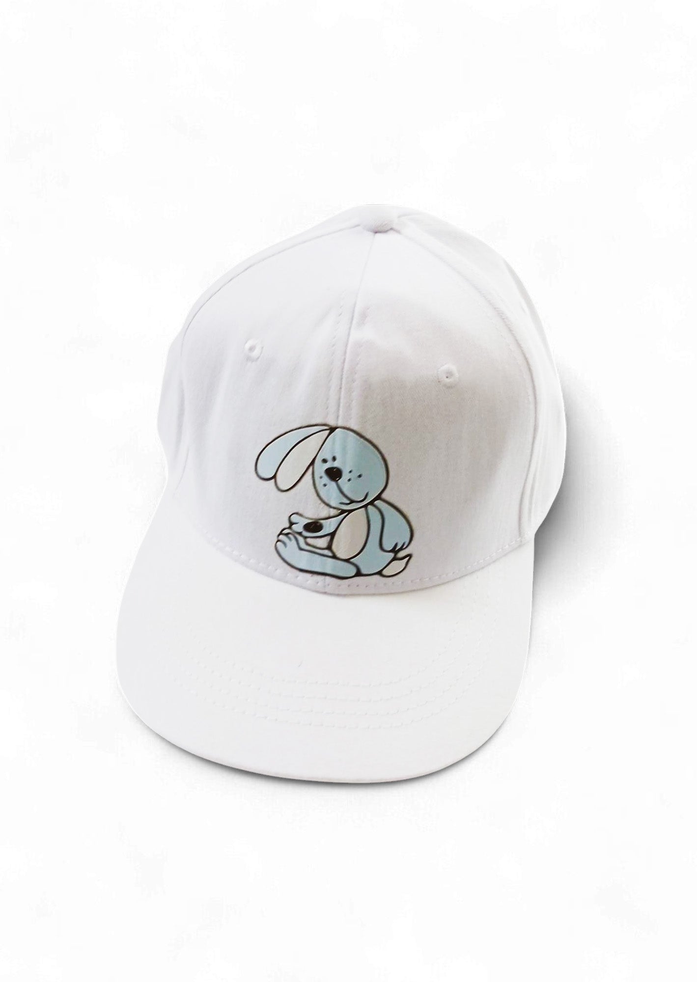 Bunny Baseball Cap in Pink