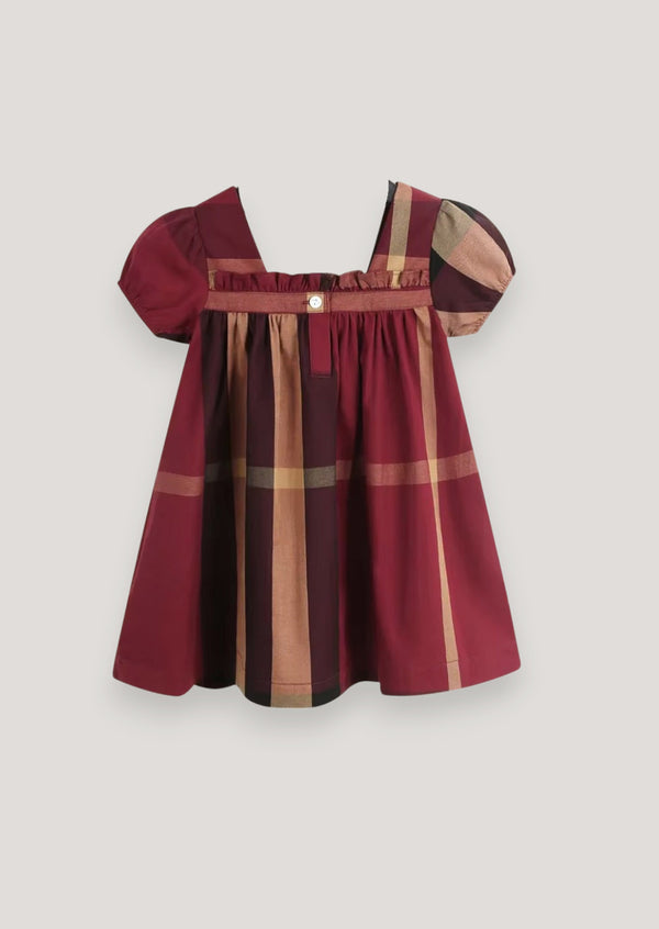 Celeste Dress in Burgundy