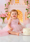 Butterfly Kiss Tutu Romper Pink - 