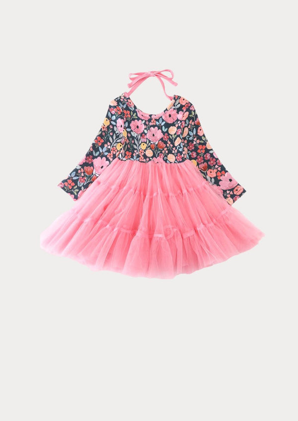 Candy Posey Twirl Dress Pink - 
