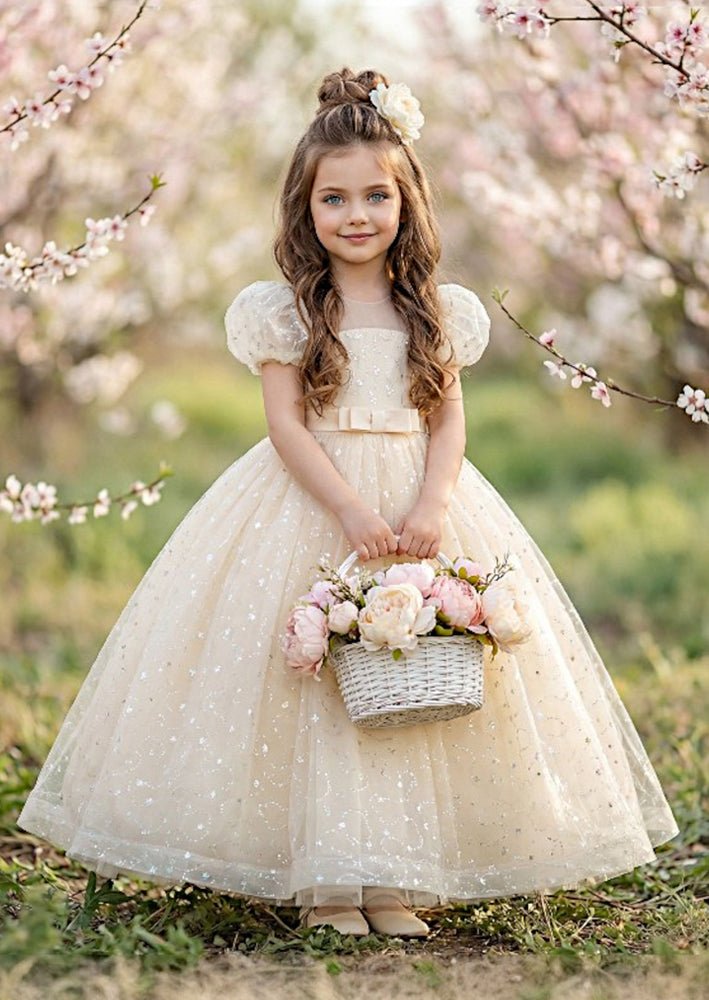 childrens ivory bridesmaid dresses Flower Girl for Toddlers & Girls holy communion dress code