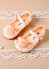 Cecily Rose Flower Girl Flats in Pink - 