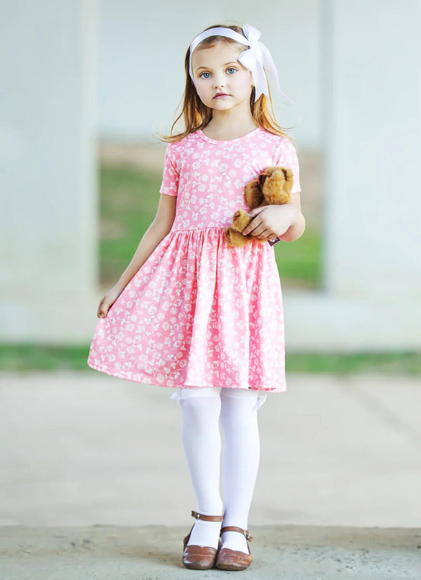 Charlotte Twirl Dress Pink - 