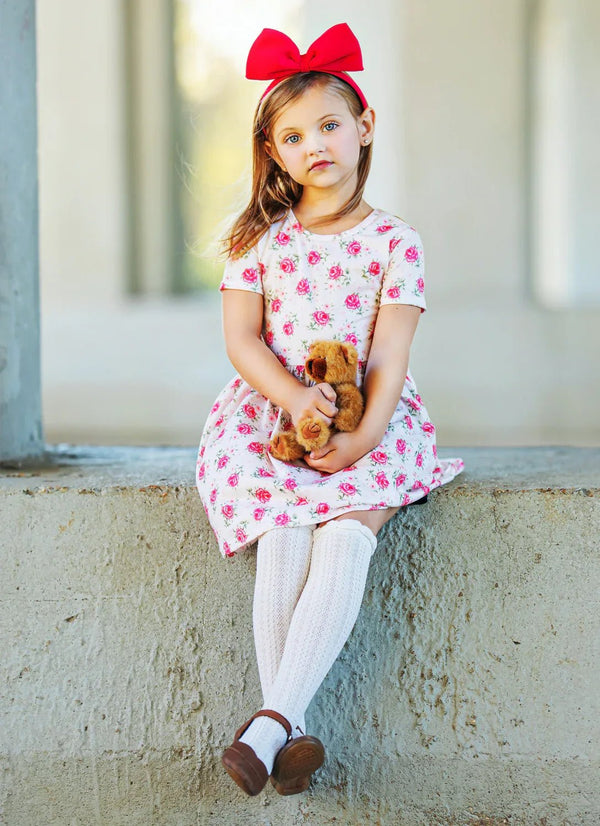 Charlotte Twirl Dress Pink Rose - 