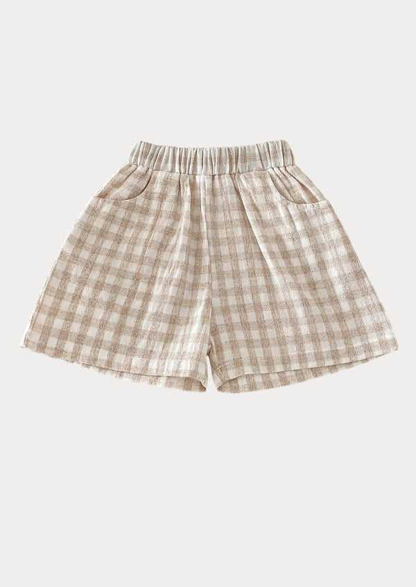 Textured Check Shorts - Sizes 6m to 6 years
