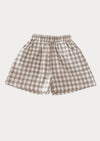 Textured Check Shorts - Sizes 6m to 6 years