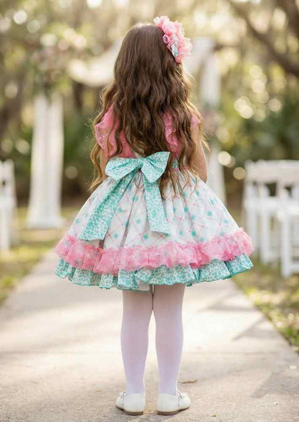 Ciara Lace & Ruffles Vintage Dress Ciara Lace & Ruffles Vintage Dress