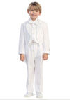 Classic Tailcoat Boys Suit White - 