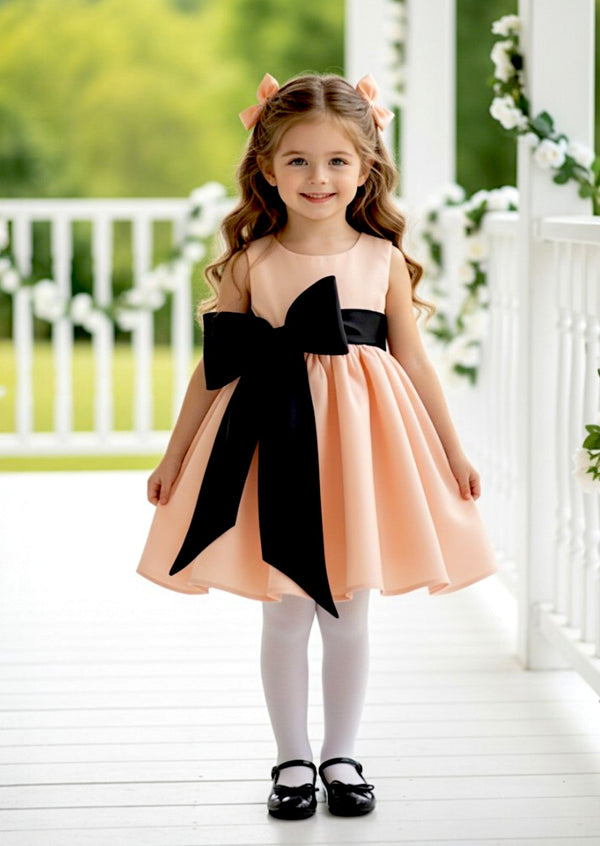 Cove Dress in Peach - 