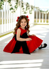 Cove Dress in Red - 