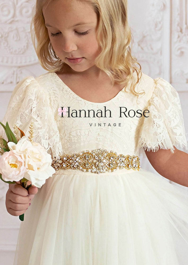 Crystal Sash Belt, Wedding Sash, Flower Girl Sash - 