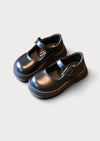 Cupcake Cutie Girls Mary Janes in Black| Girls Flats