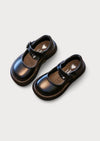 Cupcake Cutie Girls Mary Janes in Black| Girls Flats
