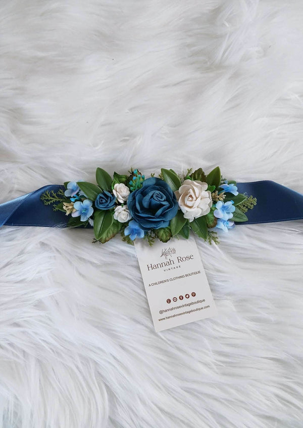 Custom Flower Sash - 