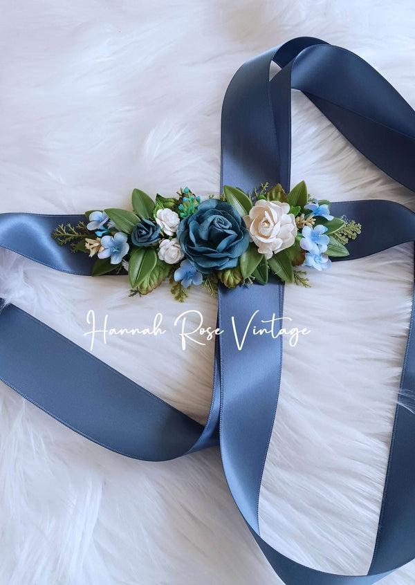 Custom Flower Sash - 
