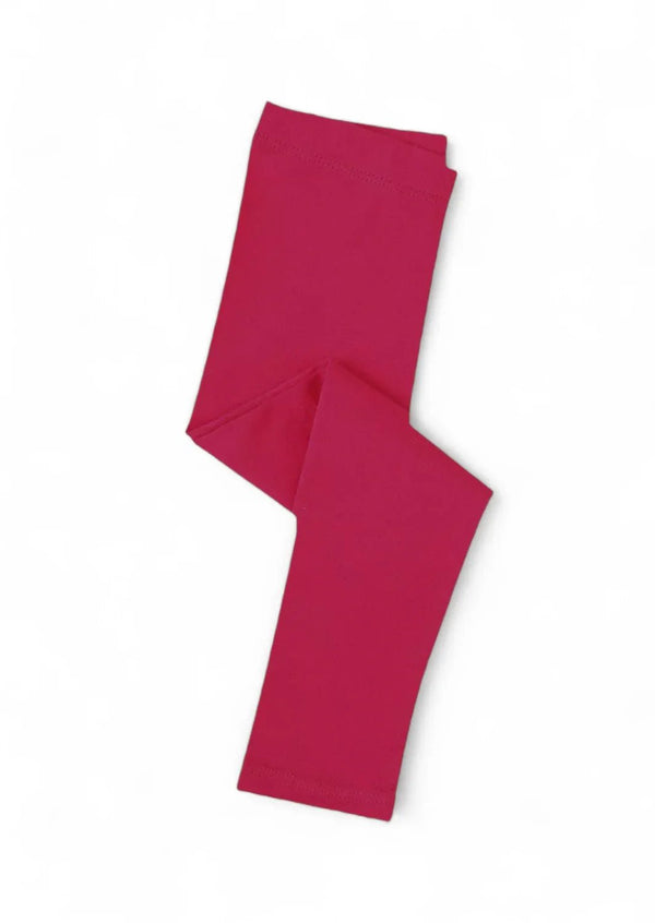 Deep Pink Girls School Leggings - 